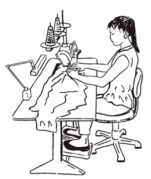 Обучение работе на швейной машине СПб
